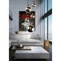 Lucide hanglamp Julius, 5-lichts rookglas