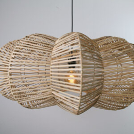 WF Light hanglamp Hauwert, natural 80 cm