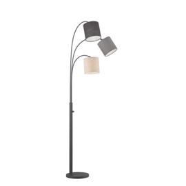Fischer & Honsel vloerlamp Leitung, zwart