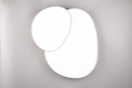 Trio lighting plafondlamp Rise led, wit incl. afstandsbediening
