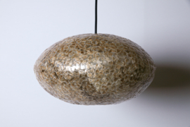 WF Light hanglamp Apollo, amber parlemoer