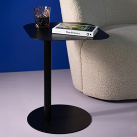 Spinder design Bijzettafel Hella, zwart