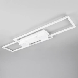 Trio lighting plafondlamp Albany led, wit incl. switch dimmer