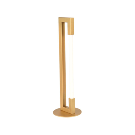 Label 51 tafellamp Futuro led, antiek goud