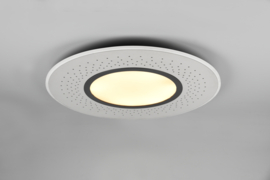 Trio lighting plafondlamp Verus led, mat nikkel 70 cm incl. afstandsbediening