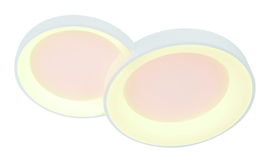 Trio lighting plafondlamp Fuso led, wit 48 cm