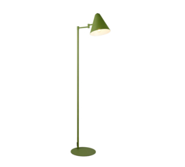 Trio-lighting vloerlamp Cosima, groen