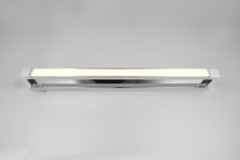 Trio lighting wandlamp Fabrizio led, chroom 80 cm IP44