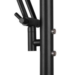 Trio lighting vloerlamp Barrie led, 2-lichts zwart