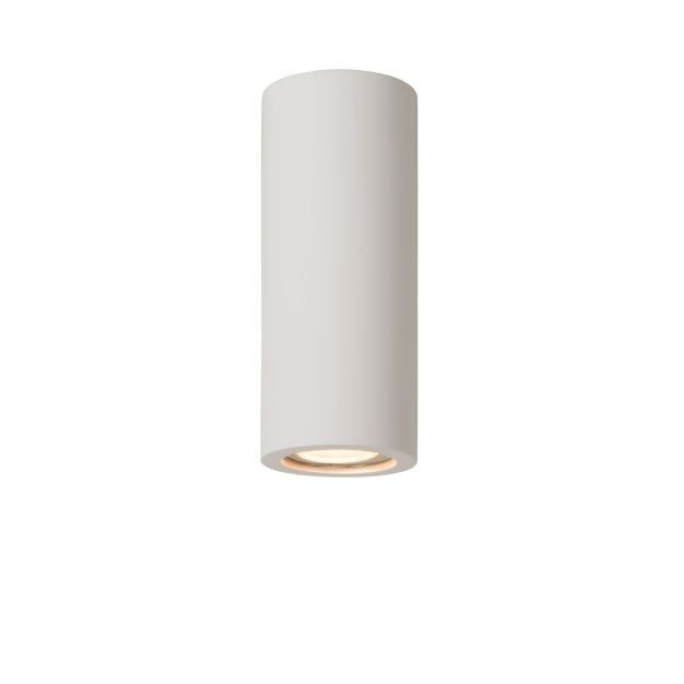 Lucide plafondlamp Gipsy, wit 17 cm hoog
