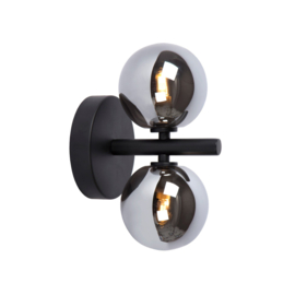 Lucide TYCHO - Wandlamp - 2xG9 - Mat zwart