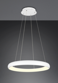 Trio lighting hanglamp Cardona led, wit 75 cm incl. switch dimmer