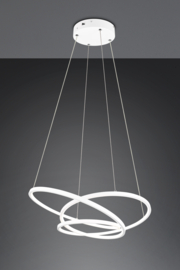 Trio lighting hanglamp Darvin led, wit incl. switch dimmer 64 cm