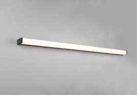 Trio lighting wandlamp Fabio led, zwart 120 cm IP44