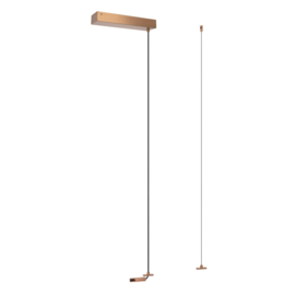 Lucide LINIAL Ophanging voor opbouwdriver - 1 fase Railsysteem / Railverlichting - Smart - 48V Track - Champagne