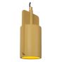 Lucide hanglamp Ninja, geel