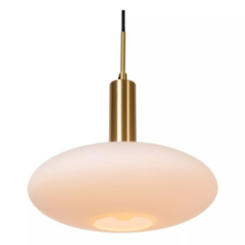Lucide hanglamp Singala, 1-lichts mat goud/messing 55 cm