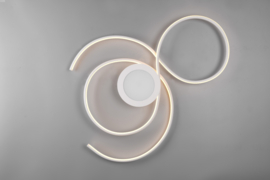 Trio lighting plafondlamp Jive led, wit incl. afstandsbediening