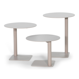 Spinder design Bijzettafel Sunny medium, silky taupe