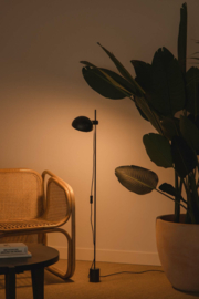 Faro vloerlamp Matilda, zwart