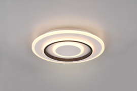 Trio lighting plafondlamp Jora led, wit incl. switch dimmer 41 cm