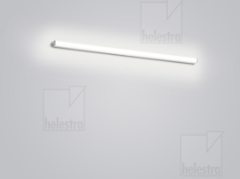 Helestra wandlamp Lado-S led,  aluminium met acryl glas 90 cm IP44