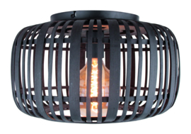 Freelight plafondlamp Treccia,  zwart 40 cm