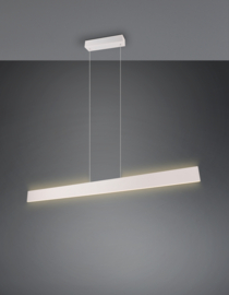 Trio lighting hanglamp Galway led, zacht grijs