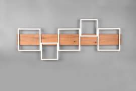 Trio lighting plafondlamp Harper led, 5-delig mat zwart incl. switch dimmer