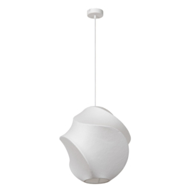 Lucide LA VAGUE Hanglamp - 25 cm - 1xE27 - Wit