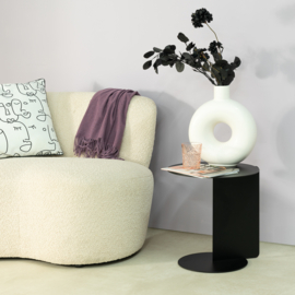 Spinder design Bijzettafel Salsa, zwart
