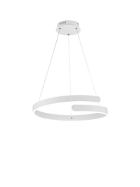 Trio lighting hanglamp Parma led, wit