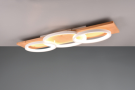 Trio lighting plafondlamp Barca led, wit incl. afstandsbediening 97 cm