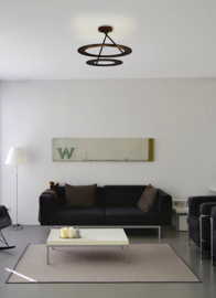 Bopp Leuchten plafondlamp Stella led, 2-lichts zwart