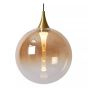 Lucide hanglamp Gisela led, amber glas