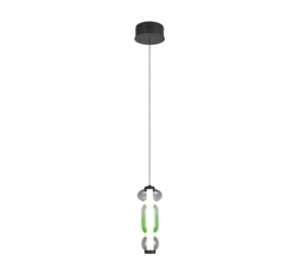 Trio lighting  hanglamp Minerva led, 1-lichts multicolor