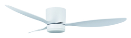 Freelight plafondventilator Brezza wit met led