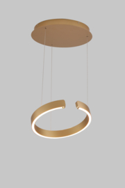 Light trend hanglamp Lux-Circle led,  goud 40 cm