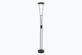 WF Light vloerlamp Tokio led, 2-lichts zwart
