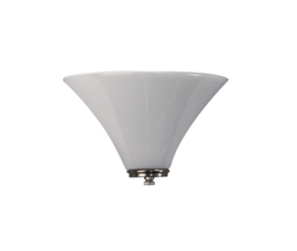 Old timerlight wandkelk, opaal glas