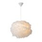 Lucide hanglamp Goosy soft, wit