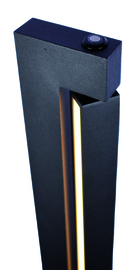 Freelight vloerlamp Colonna led, zwart incl touchdimmer