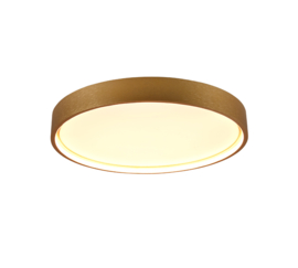 Trio-lighting plafondlamp Noha led, mat messing