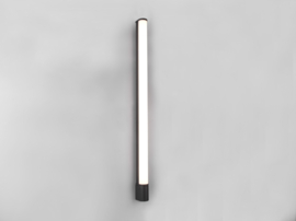 Trio lighting wandlamp Piera led, zwart 119 cm IP44