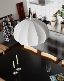 By Rydéns hanglamp Ebba, wit 60 cm