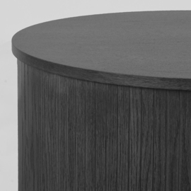 Label 51 Salontafel Oliva, zwart eiken
