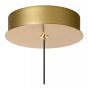 Lucide hanglamp Kligande led, 1-lichts mat goud/messing