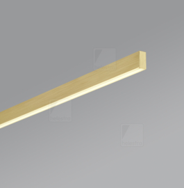 Helestra  hanglamp Loopy led, mat goud