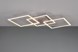 Trio lighting plafondlamp Trail led, titaan