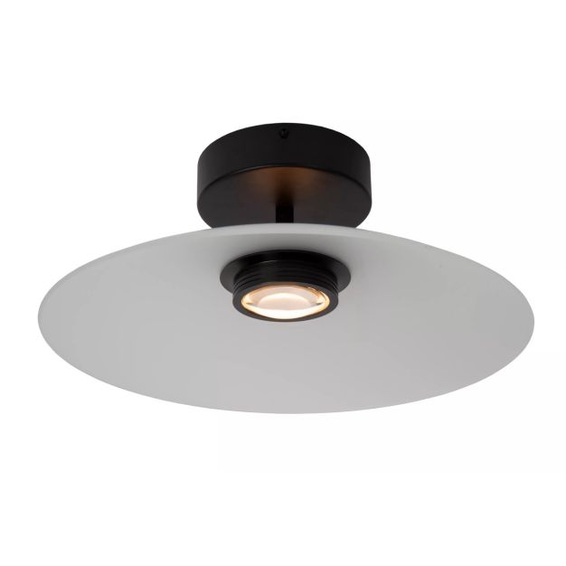 Lucide plafondlamp Menga led, opaal